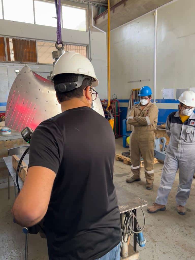 Como Ajudamos a Reconstruir em 3D uma Pá de Turbina da Usina Hidroelétrica Carhuaquero, Peru 19