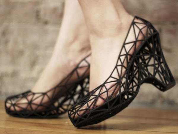 sapatos feitos com impressão 3D