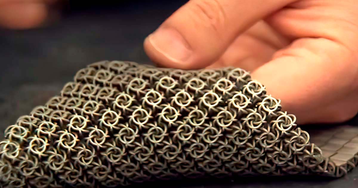 NASA desenvolve tecido impresso em 3D