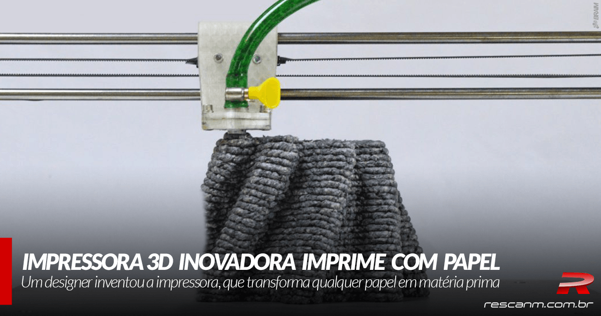 Designer Inventa Impressora 3D Que Utiliza Papel Para Imprimir 6