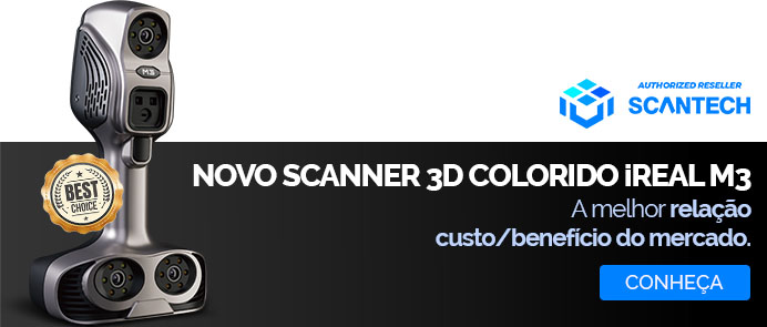 Scanners 3D Portáteis para Digitalização 3D 3